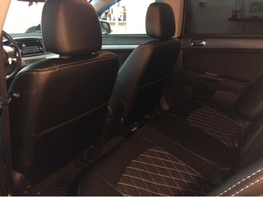 Авточехлы на Mitsubishi Lancer 10 Авточехлы на Mitsubishi Lancer 10