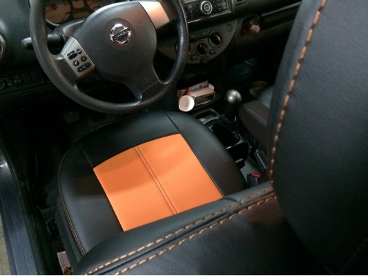 Авточехлы на Nissan Note