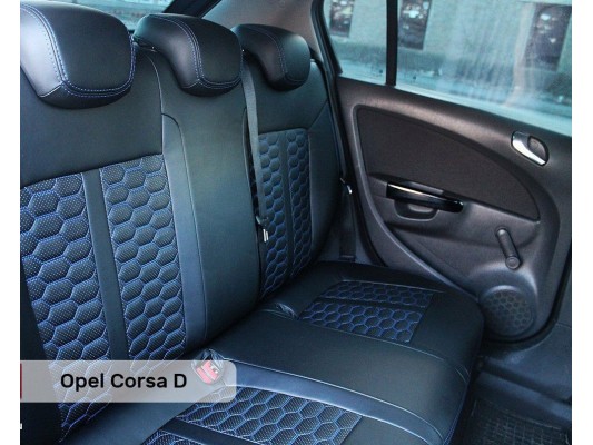 Каркасные авточехлы на Opel Corsa 3D Каркасные авточехлы на Opel Corsa 3D