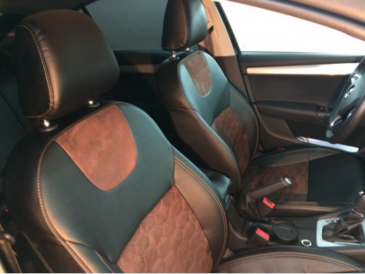 Каркасные авточехлы на Skoda Octavia A7 Каркасные авточехлы на Skoda Octavia A7